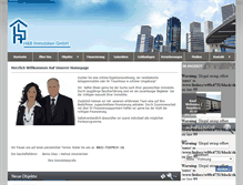 Tablet Screenshot of immobilienhb.de